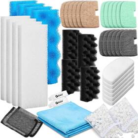 Jyd-threlaco-2968 Threlaco 44 Pcs Compatible With Fluval 206/207 Filter Media Canister Maintenanc