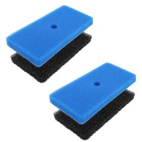 1057189 Tinoaly 4pcs Pond Filter Pads Coarse Fine Sponge Media Compatible With 52231