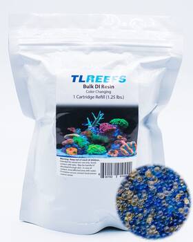 Tl Reefs 600150910442 Deionization Di Resin Mixed Bed Color Changing 1.25lb 1 Piece
