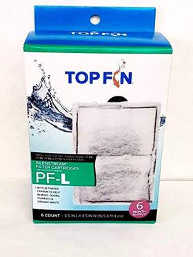 Pf75 Top Fin 300714701485 Silenstream Large Pf-l Filter Cartridges Refill For Pf30 Pf40 And Power