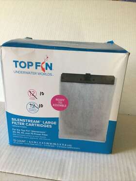 5262258 Top Fin Silenstream Large Filter Cartridges - 10count