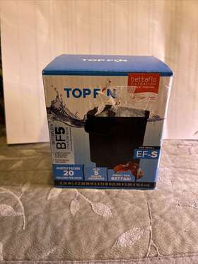 5282572 Top Fin Bettaflo Bf5 Low Flow Filter For 5 Gallon Aquariums Great Bettas