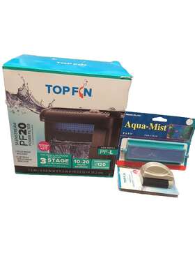 Pf20 Top Fin 737257884496 Silenstream Fish Tank Water Filter 10-20 Gallon Aquariums