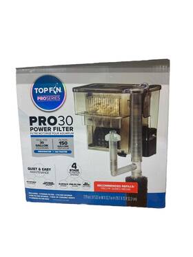 Pro30 Top Fin 737257931213 Power Filter Proseries For 30 Gallon Aquarium New Open Box