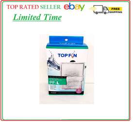B084qk8xxq-o2109 Top Fin Silenstream Large Pf-l Filter Cartridges Refill For Pf30 Pf40 And Pf