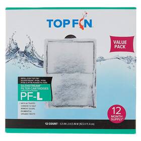 B0bxbp5gzp Top Fin Silenstream Large Pf-l Filter Cartridges Refill Aquarium