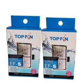 Top Fin Elements 689356162985 Filter Cartridges 2.1 In X 1.9 3.7 6 Count