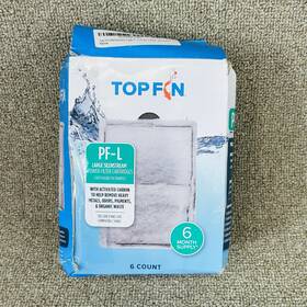 Pf75 Topfin 737257938397 Top Fin Silenstream 6 Pack Pf-l Carbon Cartridge For Pf20 Pf30 Pf40 And