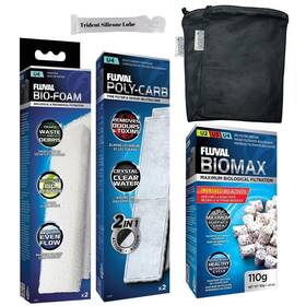 Tu4-a Trident Nova U4 Underwater Filter Media Maintenance And Replacement Kit Includ