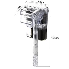 Turbo-roofinds 445047167126 Aquarium New Hanging Filter Mini Fish Tank Usb Power Interface 2.5w Flow