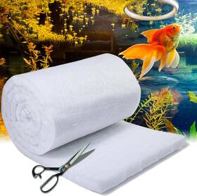 Ubeesize 445047327308 Aquarium Filter Media Floss 6 Ft Cut To Fit Pond Filters For Outdoor P