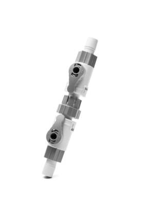 Ultum Nature Systems 810004571242 Uns Aquarium Delta Double Valve Quick Disconnect For Canister Filters 1/2 Inch 12mm