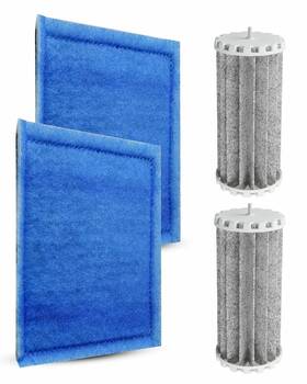 Filtersxjszgl03xj6 Ulzozn 2pcs Aquarium Fish Tank Filters With Rite-size C Cartridge Fit For Mar Inch
