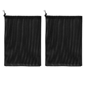 40icsa801q03bl Upkoch 2pcs Black Polyester Pond Pump Filter Bag 16.14 Inch X 12.20 Heavy-duty Mesh Bar