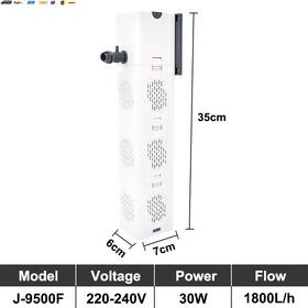 Usa-viralfinds 711181226683 Aquarium Filter Pump Fish Tank Submersible Silent Air Oxygen Aerator Internal Wa