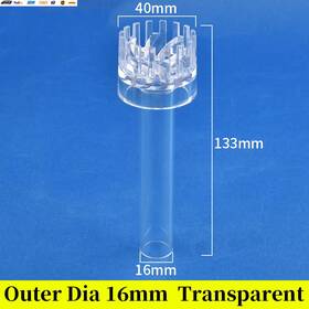 Fz-0001 Usa-viralfinds Aquarium Skimmer Acrylic Lily Pipe Spin Surface Inflow Water Plant Filt