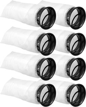 Vaticas 705353723742 2.75 X 10 Inches Filter Socks 225 M Aquarium Bags With Black Rim Fit For
