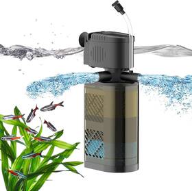 Vcraze 726084073029 Submersible Aquarium Filter 3-stage Fish For Tank Turtle Fis