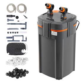 Aq-913f-uv Vevor 235 Gallon Aquarium Canister Filter 25w Uv Lamp Fish Tank Quiet
