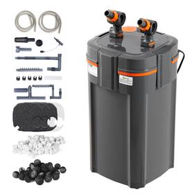 B0cx1dvkf6 Vevor Aquarium Filter 317 Gph 4-stage Canister 75-100 Gallon Ultra-quiet