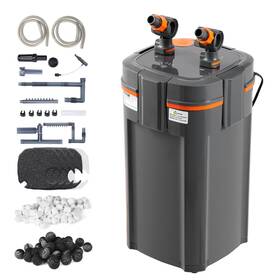 B0cx1g6ths Vevor 396gph 5-stage Canister Aquarium Filter 125-200 Gal Ultra-quiet Uv 20w