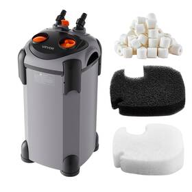 Szxglq850lhw9tr54001 Vevor 224.5gph Canister Filter 3-stage External Aquarium For Tanks 35-55 Gallons