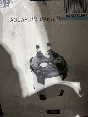 0888m Villno 100 Gallon Aquarium Fish Tank Canister Filter 10w 350 Gpm