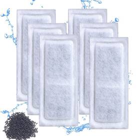 Vrynthra B0f93y5fwd 12 Pack Of Small Aquarium Filter Replacement Pad For Fish Tank