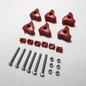 Warrioworks 368575407168 6 Pack Lid Fastener A213 A214 A218 A219 Compatible With Fx6 External Filters B
