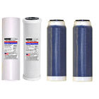 0.5carbon Water 2di Block Cartridges Filter Sediment Reverse Set1micron Osmosis
