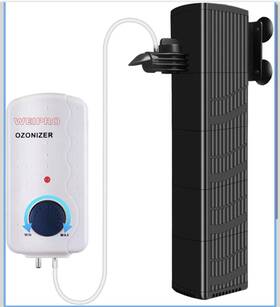 Tc-2000c Weipro Fish Tank Filter 40-70 Gallon Power Aquarium Ozone Generator New Saltwater Fresh
