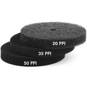Min-wonderjune-1972 Wonderjune 3 Pcs 5 Gallon Bucket Sponge Filter 11 Inch Aquarium Pond Diy Foam