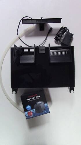 Wsr-r12-g5 Wsr Refugium Hang On System With Pump And Led Light