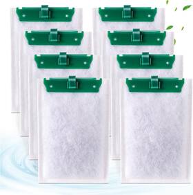 Xbbwmrs 313095111170 8 Count Medium Filter Cartridges Compatible With Tetra Whisper Bio-bag Filters M