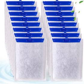 Xbbwmrs 629722711737 16-pack Replacement Filter Cartridges Compatible With Tetra Whisper Bio-bag Filters