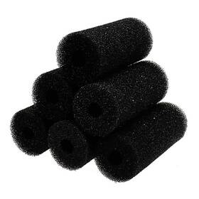 Xiaoyztan 719889044080 6pcs 6.0 X 2.5 Inch Aquarium Pre-filter Sponges Foam Filter Cartridges With 0