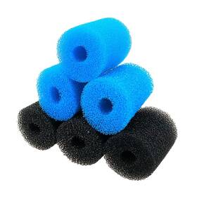 Xiaoyztan 779584628879 6pcs 3.0 X 2.5 Inch Aquarium Pre-filter Sponges Foam Filter Cartridges With 0