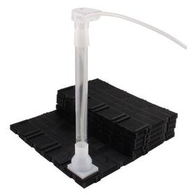 Xmhf 650226287930 Aquarium Fish Tank Undergravel Plastic Filter Board Air Tube 28pcs Black