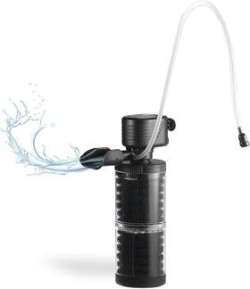 900l Xpertmatic 005e Sainsmart 15w Aquarium Filter 2 Stages 238 Gph 900l/h For Up To 70