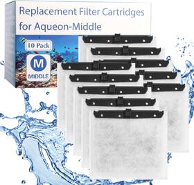 Xd24062002 Xuanda 10 Pack Medium Aquarium Filter Cartridges For Aqueon Quietflow Led Pro Power Fil