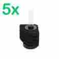 Xy-2890 Qpond 5pcs Bio Corner Sponge Filter Breeding Shrimp Nano Fish Tank Aquarium Mini