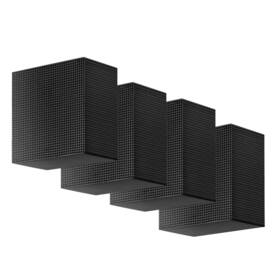 Yanhe 4 2in 4pcs Pcs Aquarium Cube Filter Activated Carbon For Black