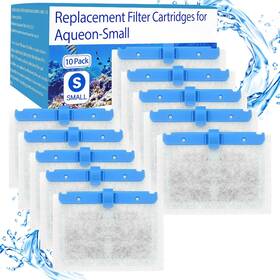 Yoolcc24091001 Yoolight 10 Pack Small Replacement Filters Cartridges With Aqueon Quietflow F