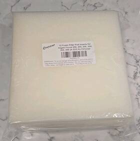 Zanyzap 617353670103 12 Foam Filter Pads For Fluval 204 205 206 304 305 306 Canister Filters