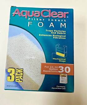 3-aquaclear Zanyzap 8877731907175 Filter 30 And 4 - Mechanical Foam Aquarium