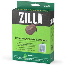 B00kxx1oko Zilla Reptile Terrarium Water Filter Cartridge Large 3-pack
