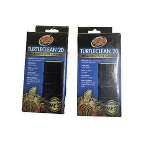Tc-23 Zoo Med 097612023268 Lot Of 2 Turtle Clean 20 Replacement Filter Cartridges Medium