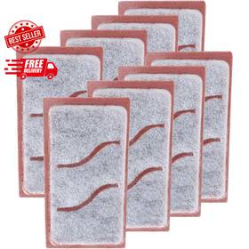 Zuqqony 711181650457 8 Pack Small Filter Cartridges Compatible With Tetra Whisper Bio-bag Smal