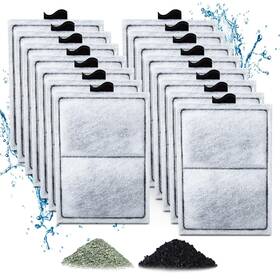 Pf40 Zuqqony 762715337283 15 Pack Pf-l Filter Cartridges For Top Fin Silenstream Pf20 Pf30
