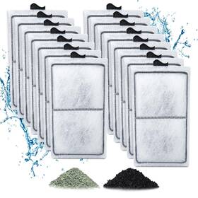 Pf10 Zuqqony 762715337313 15 Pack Pf-s Filter Cartridges For Top Fin Silenstream Power Filters Re